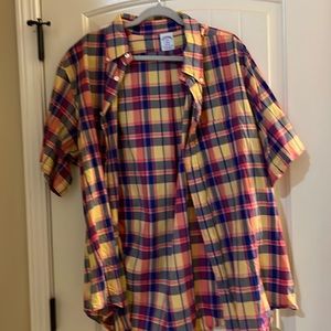 Brooks Brothers plaid button up